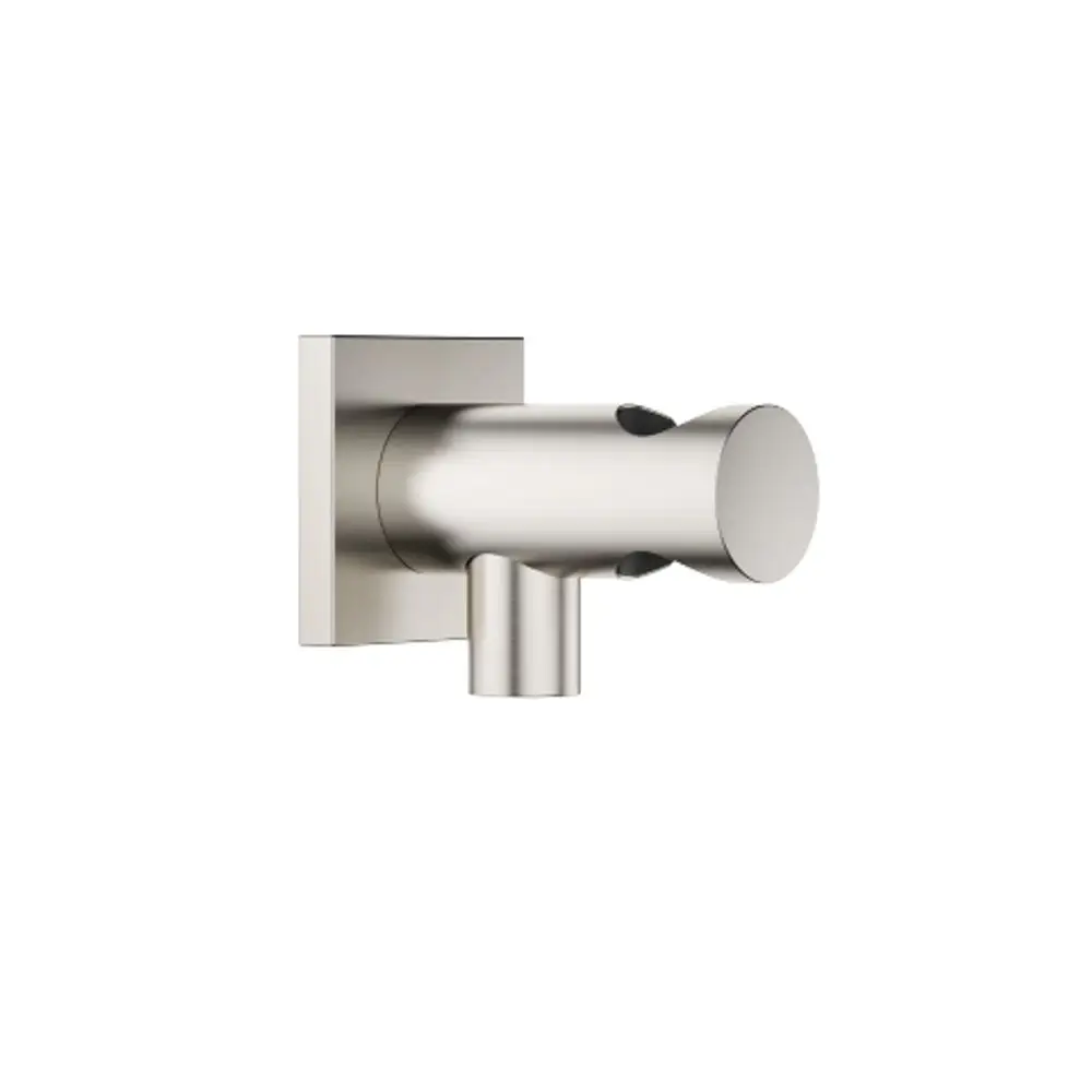 DORNBRACHT Wandanschlussbogen mit integriertem Brausehalter SERIENSPEZIFISCH 28490970 Platin gebürstet, 28490970-06 Galeriebild 1